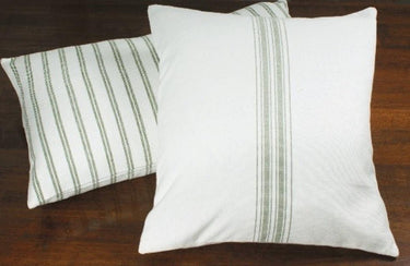 Grain Sack Sage Pillow Cover PC164009 - The Fox Decor